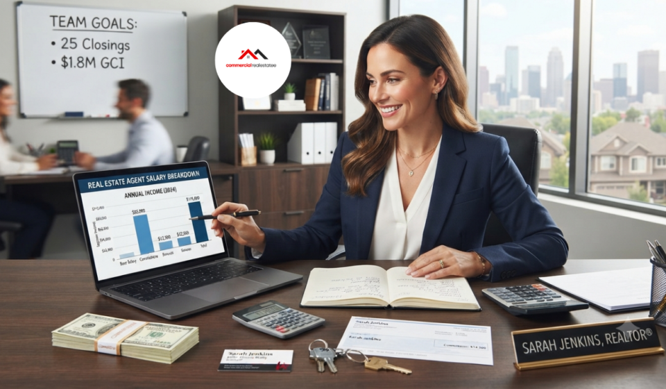 real estate agent salary