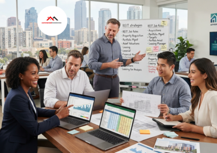how many jobs are available in real estate investment trusts