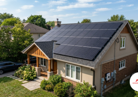 residential solar installation