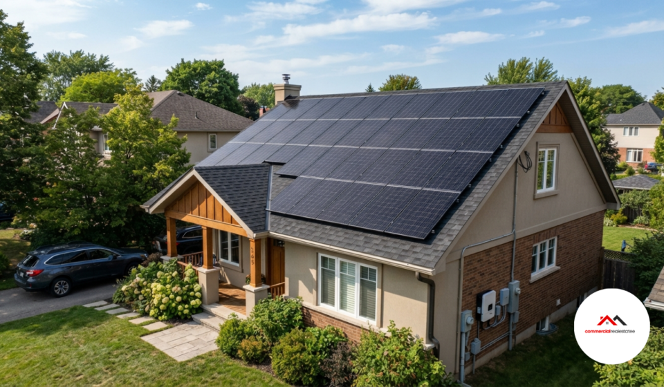 residential solar installation